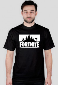 Fortnite Logo Koszulka Czarna