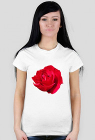 Rose t-shirt woman