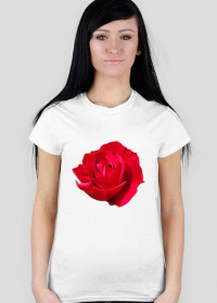 Rose t-shirt woman