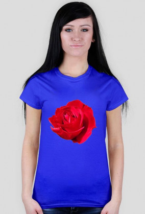 Rose t-shirt woman