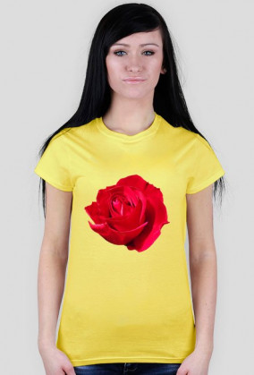 Rose t-shirt woman