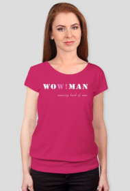 koszulka damska różowa: WOWMAN
