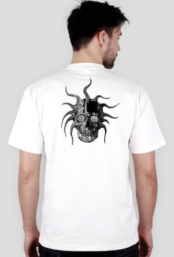 CYBERCORPSE LOGO T-SHIRT [WHITE]
