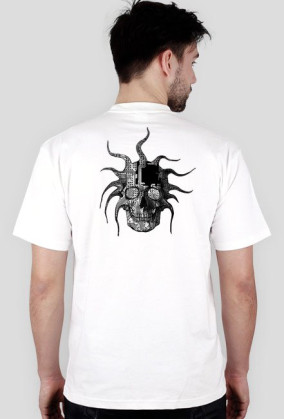 CYBERCORPSE LOGO T-SHIRT [WHITE]