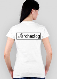 Koszulka terenowa – archeolog (♀,czarny wzór)