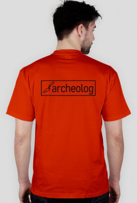 Koszulka terenowa – archeolog (♂, czarny wzór)