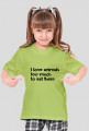 T-shirt dla dziewczynki wege
