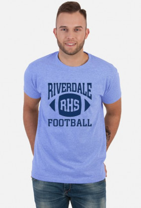 Riverdale Football - koszulka męska kolor & biały