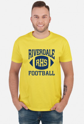 Riverdale Football - koszulka męska kolor & biały