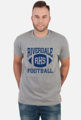Riverdale Football - koszulka męska kolor & biały