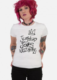 Jughead Jones Wuz Here - koszulka biała damska