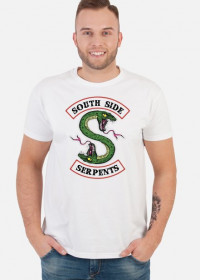 South Side Serpents - koszulka męska biała & kolor