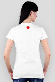 Koszulka LOVE IS IN THE AIR biała