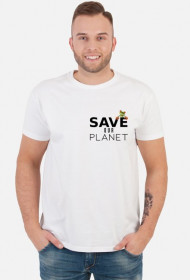 KOSZULKA MĘSKA SAVE OUR PLANET