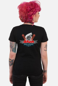 4FunGarage T-SHIRT damski wersja.2
