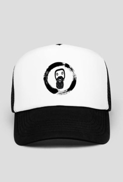 BRODATY GRACZ - CZAPKA TRUCKERKA - CIRCLE