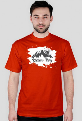 Koszulka męska Kocham Tatry
