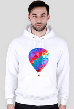 bluza z kapturem balon