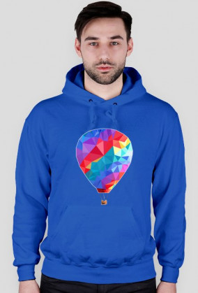 bluza z kapturem balon