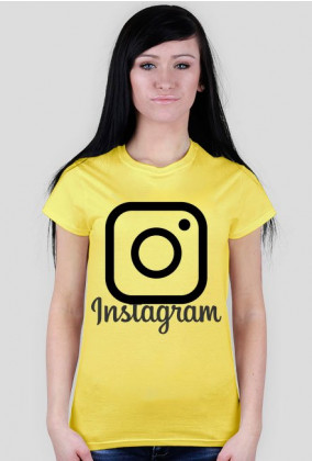 Koszulka damska - Instagram