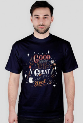 WO. T-shirt - Great Artist Steal - Graphic Designer