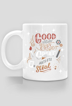 Wo. Cup - Great Artist Steal - Graphic Designer
