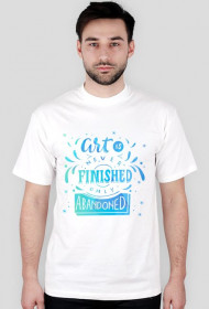 WO. T-shirt - Never Finished - Graphic Design
