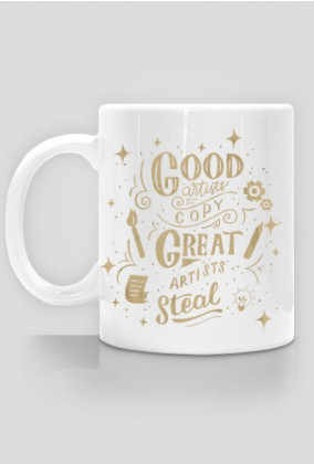 Wo. Cup - Great Artist Steal - Graphic Designer GOLD