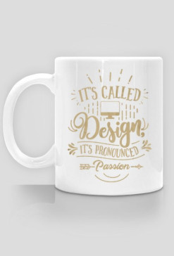 WO. Cup - Design it's Passion - Graphic Designer GOLD