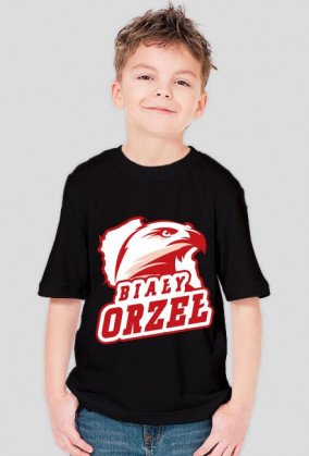 Koszulka patriotyczna chłopięca Biały Orzeł