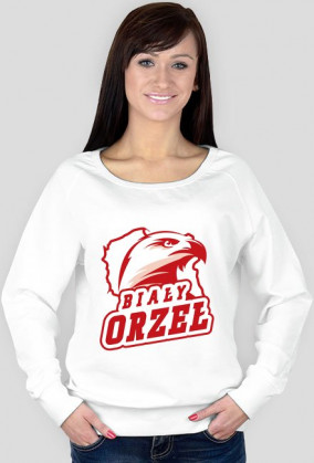 Bluza patriotyczna damska Biały Orzeł