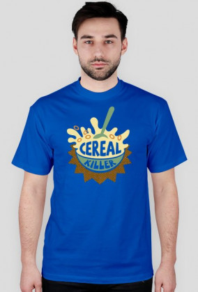Cereal Killer - zabawna koszulka z nadrukiem