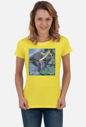 Banana cat female shirt 2
