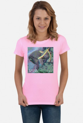 Banana cat female shirt 2