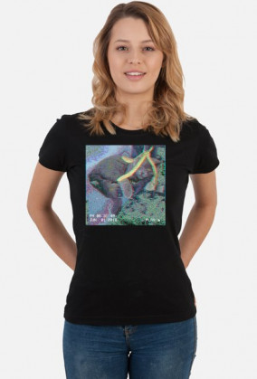 Banana cat female shirt 2