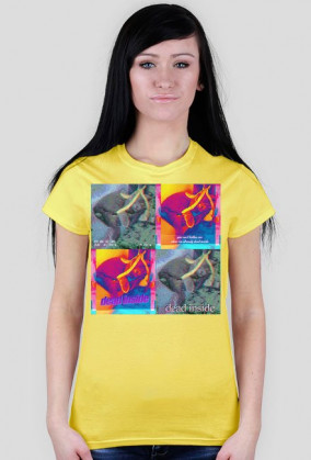 Banana cat collage female shirt