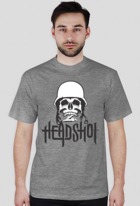 Cs head shot counter strike - koszulka męska