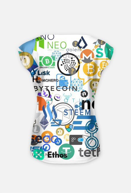 Koszulka Damska CRYPTOCURRENCY