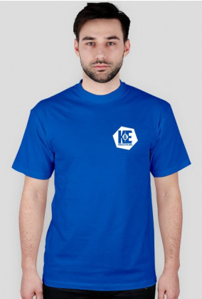 Koszulka K&E - niebieska