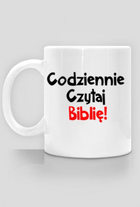Kubek Codziennie Czytaj Biblię
