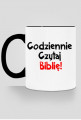 Kubek Codziennie Czytaj Biblię kolorowe ucho idealny na prezent
