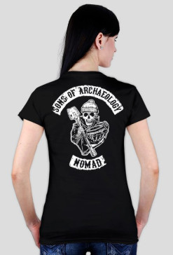 Sons of Archaeology– Nomad (♀, biały wzór na plecach)