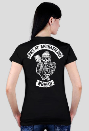 Sons of Archaeology– Nomad (♀, biały wzór na plecach)