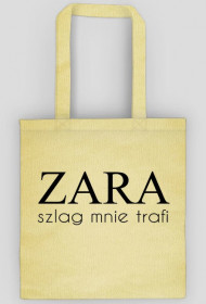ZARA SZLAG MNIE TRAFI - torba FUNPAL