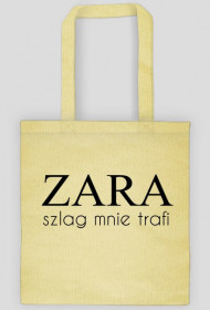 ZARA SZLAG MNIE TRAFI - torba FUNPAL