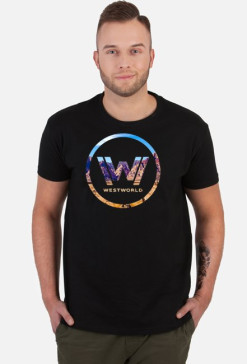 Westworld logo - koszulka męska