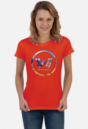 Westworld logo - koszulka damska