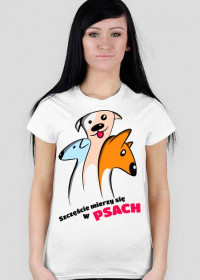 Szczęście mierzy się w psach - koszulka