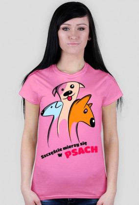 Szczęście mierzy się w psach - koszulka