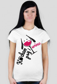 Kocham Psy i Wino - koszulka